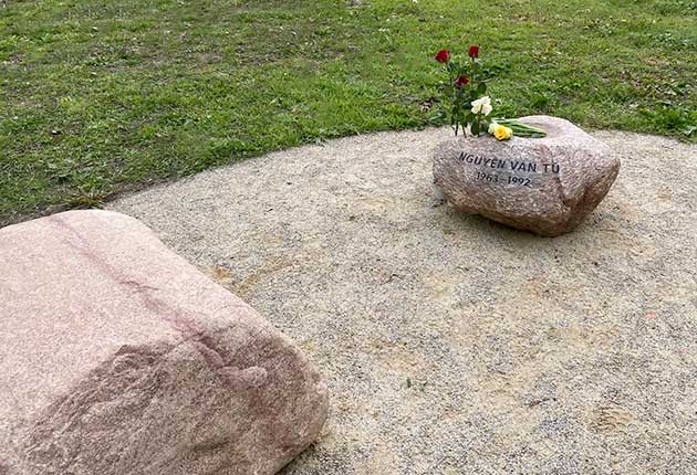Gedenkzeichen für Nguyen Van Tu